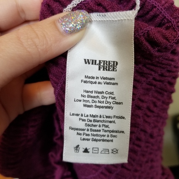 Wilfred Free Shayk Knit Shirred Dress - Picture 3 of 4